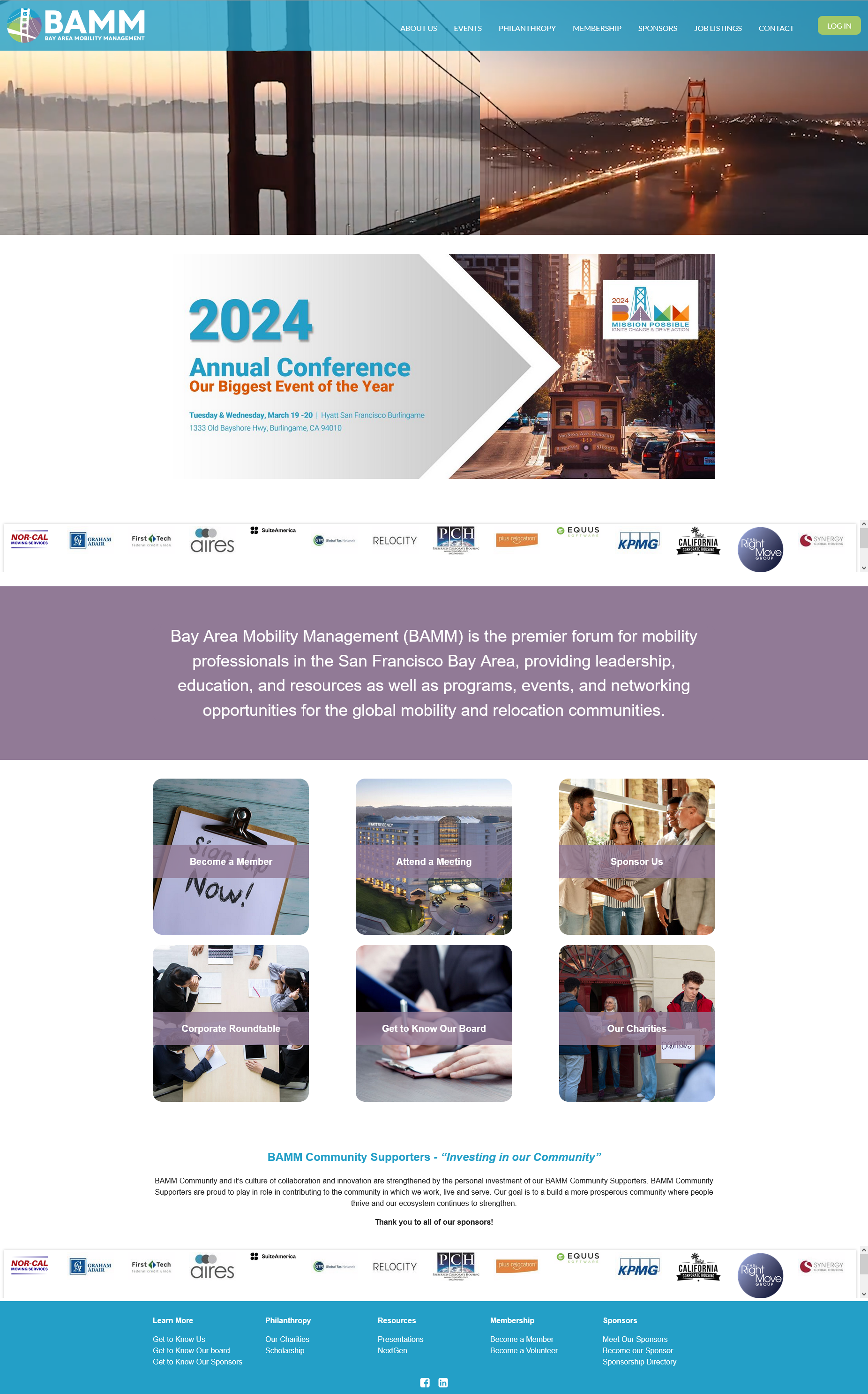 Bay Area Mobility Management Screenshot